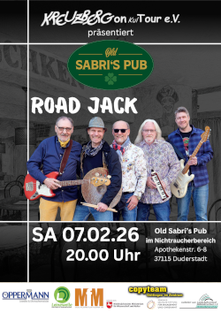 Road Jack *live* im Old Sabri's Pub